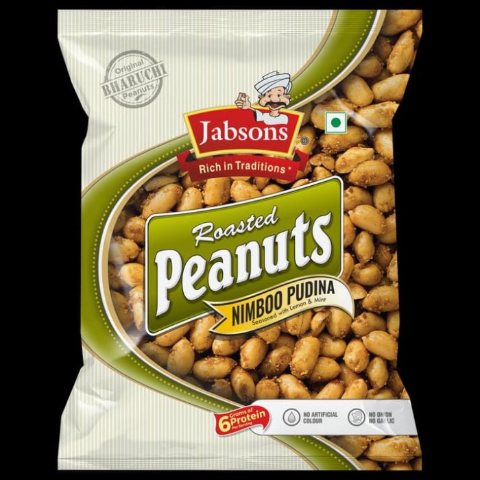 Jabson Nimboo Pudina Roasted Peanuts - Image 1