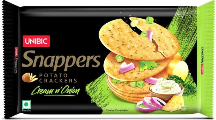 Unibic Snappers Cream N Onion - Image 1